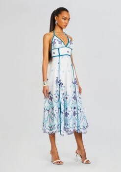 Jodie Long Dress -LUCY Clothing Shop Ecommerce Crop 24 03 27 LONGDRESS JODIE BLUELOLITA 0538 ECOMM