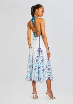 Jodie Long Dress -LUCY Clothing Shop Ecommerce Crop 24 03 27 LONGDRESS JODIE BLUELOLITA 0544 ECOMM