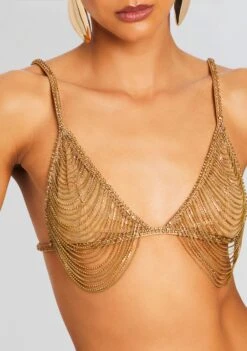 Pyla Chain Bra 8 Pyla Chain Bra -LUCY Clothing Shop Ecommerce Crop 24 03 27 PYLABRA TANNINGOLD KAILEEPANT WHITEGOLD 2493 ECOMM