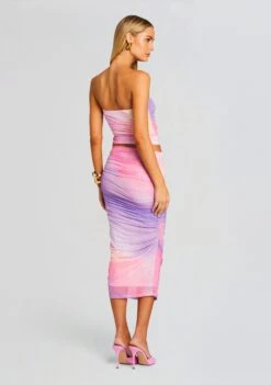 Cirrus Skirt -LUCY Clothing Shop Ecommerce Crop 24 04 16 STRATUSTOP CIRRUSKIRT SUNSETTIEDYE 2623 ECOMM