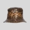 Brae Leather Hat -LUCY Clothing Shop Ecommerce Crop BraeHat TanninSnake ECOMM