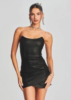 James Coated Denim Mini Dress -LUCY Clothing Shop Ecommerce Crop Retrofete eComm 220803 Set2 SHOT 23 3416