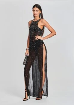 Carmella Embellished Chiffon Dress -LUCY Clothing Shop Ecommerce Crop Retrofete eComm 221018 Set2 SHOT 18 2030