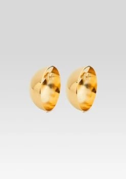 Sphere Earrings -LUCY Clothing Shop Ecommerce Crop SPHEREEARRINGS GOLD 015 ECOMM