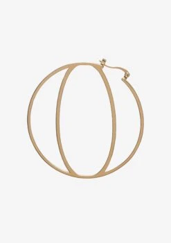 Hoop Letter Earring -LUCY Clothing Shop O