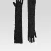 Royce Embellished Lace Gloves -LUCY Clothing Shop Royce Gloves Black ECOMM