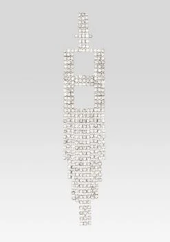 Alphabet Earring 30 Alphabet Earring -LUCY Clothing Shop Silver H ECOMM