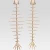 Bimini Crystal Fish Bone Earrings